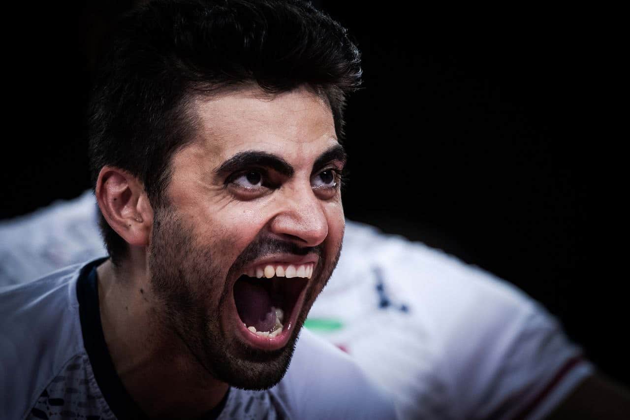 عکس| واکنش سردار آزمون به خداحافظی امیر غفور از تیم ملی والیبال ایران