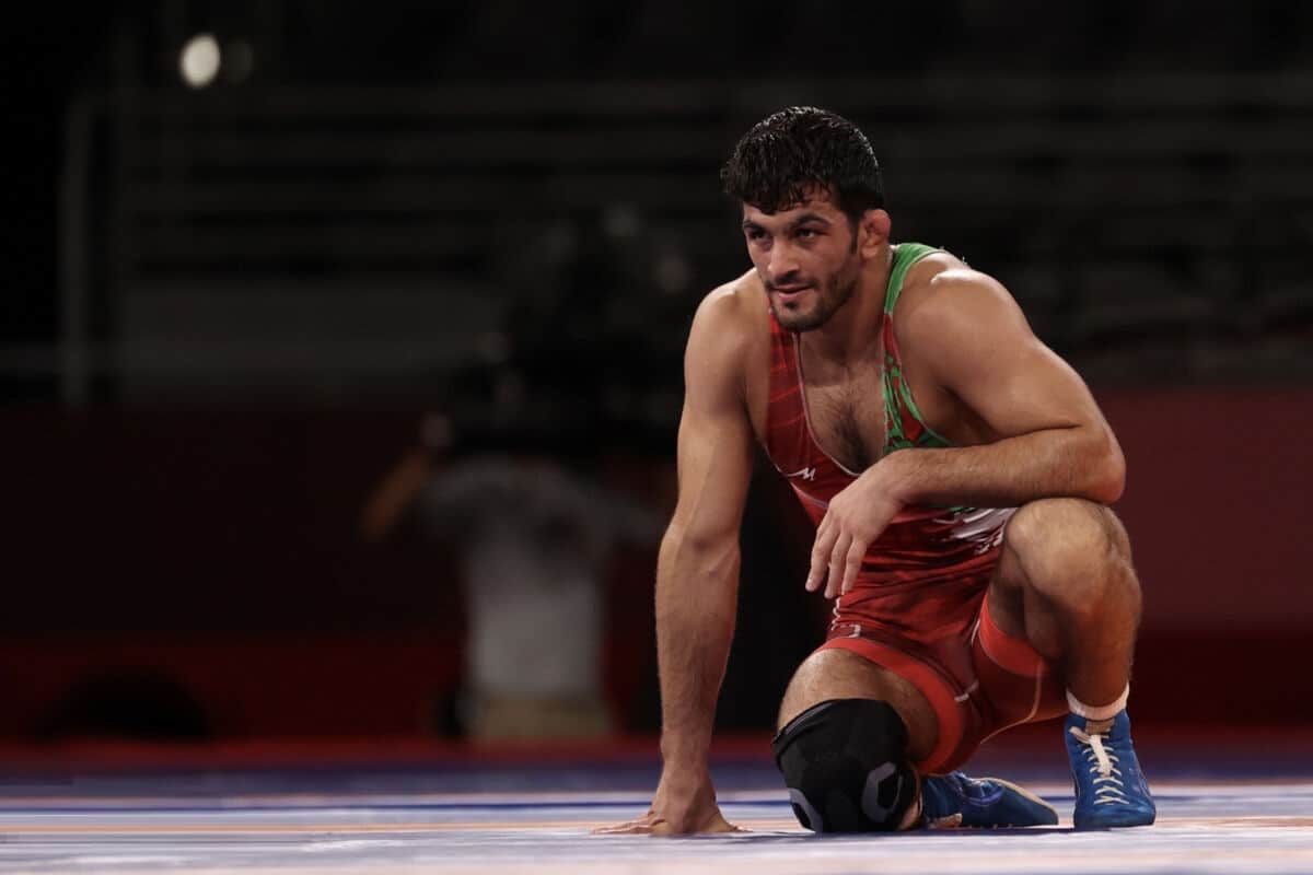 فیلم| کشتی گرفتن ربات ها با حضور حسن یزدانی!