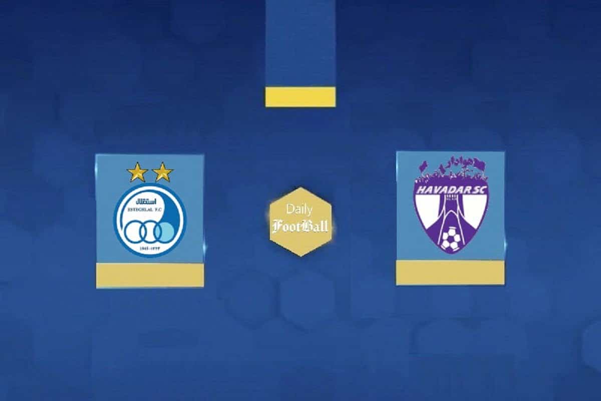 پخش زنده بازی استقلال و هوادار امشب شنبه 26 فروردین 1402