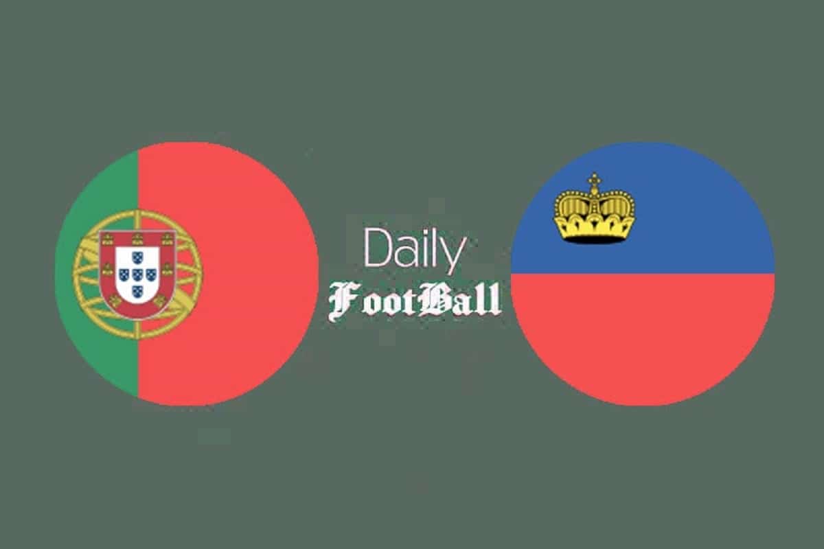 کریستیانو رونالدو در ترکیب پرتغال مقابل لیختن اشتاین برای بازی امشب 3 فروردین 1402