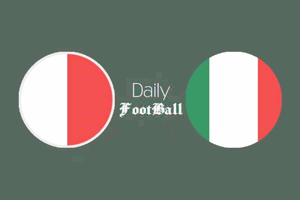 پخش زنده بازی ایتالیا و مالت امشب یکشنبه 6 فروردین 1402