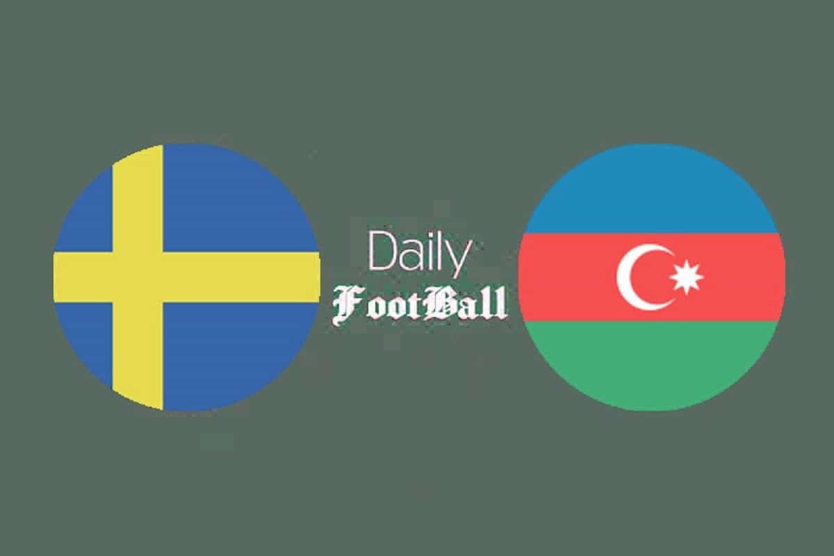 پخش زنده بازی سوئد و آذربایجان امشب دوشنبه 7 فروردین 1402
