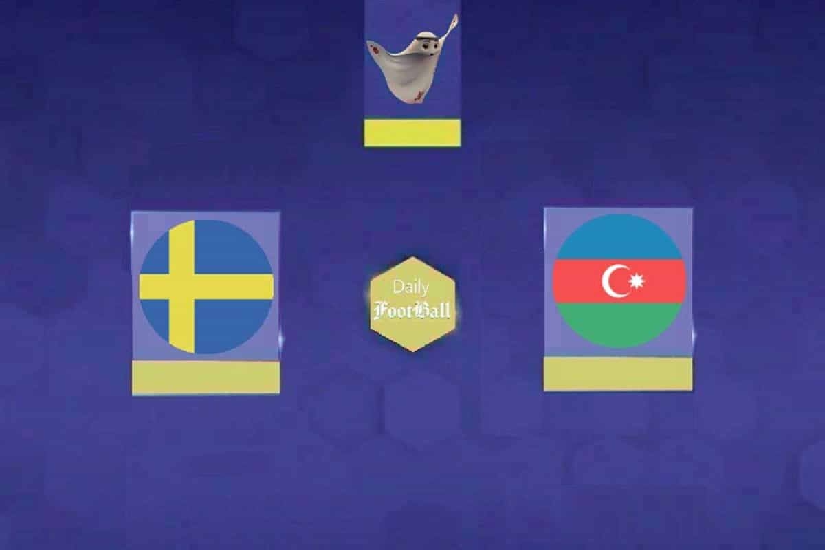 نتیجه بازی سوئد و آذربایجان در دور دوم مرحله گروهی مقدماتی یورو 2024