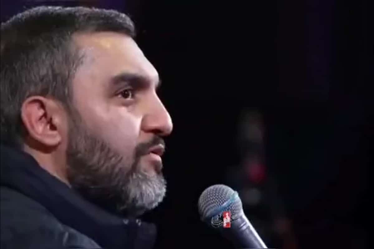 فیلم| همخوانی دختر اروپایی با آهنگ سلام فرمانده