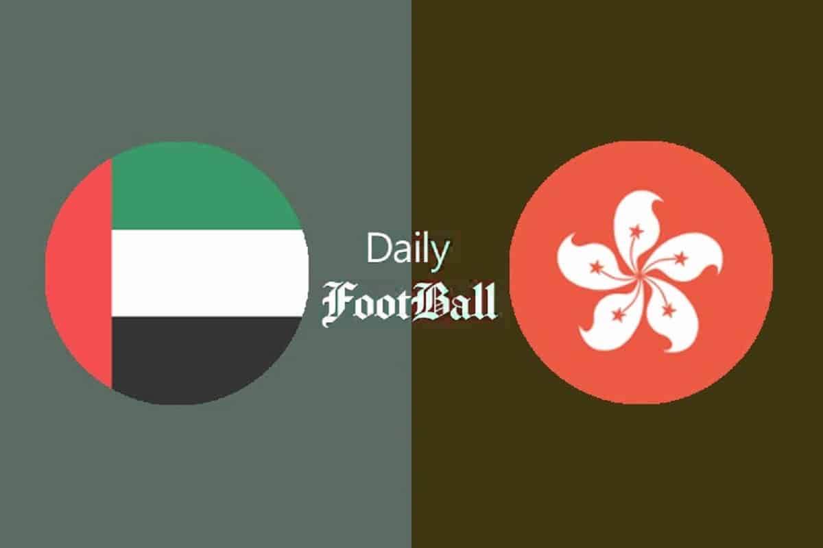 پخش زنده بازی امارات و هنگ کنگ امشب یکشنبه 24 دی 1402