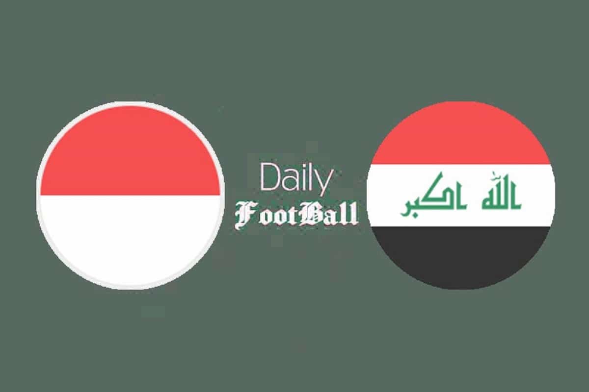 پخش زنده بازی اندونزی و عراق امشب دوشنبه 25 دی 1402