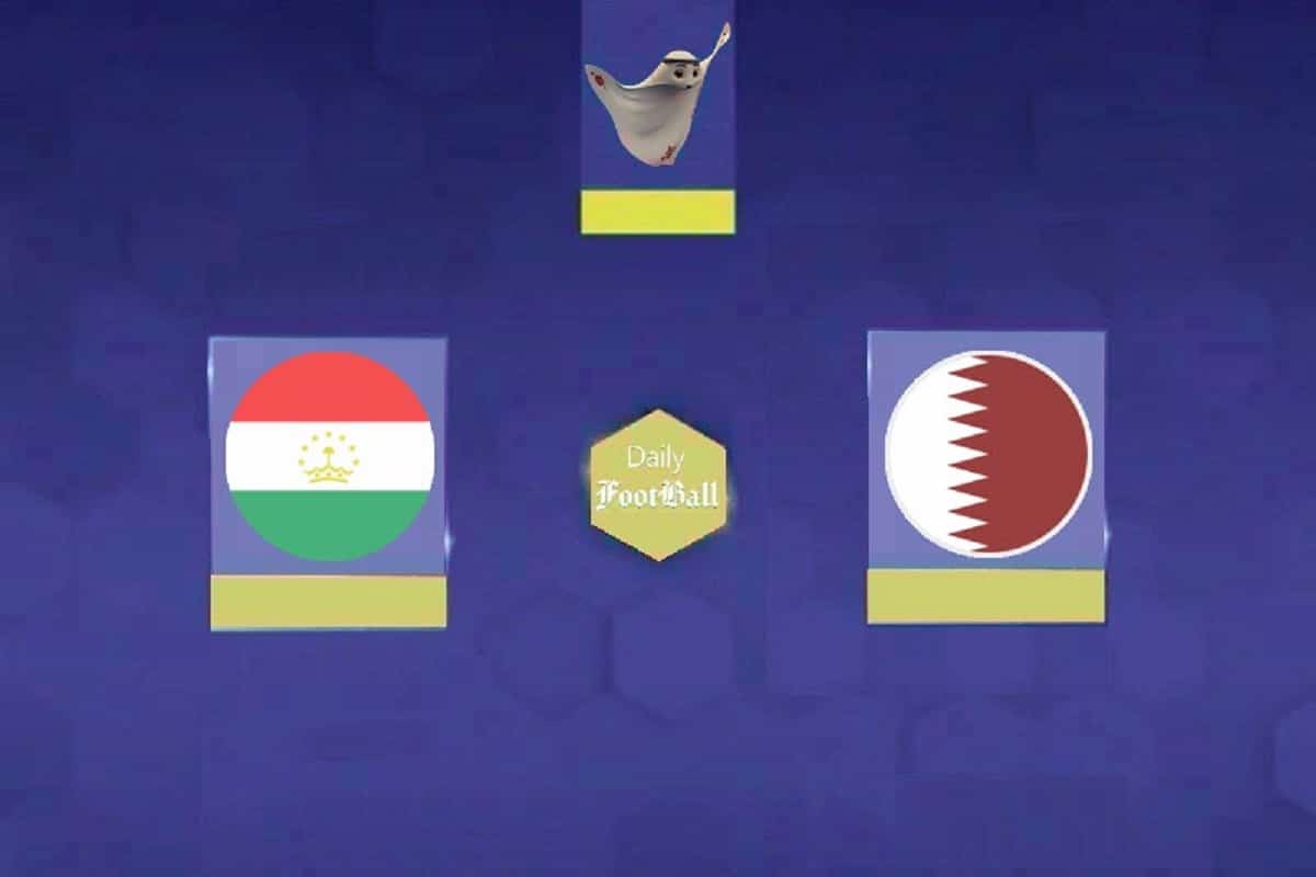 نتیجه بازی قطر و تاجیکستان در مرحله گروهی جام ملت های آسیا