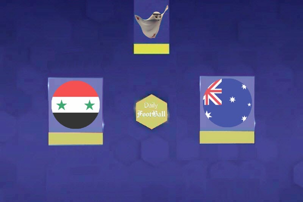 پخش زنده بازی سوریه و استرالیا امروز پنجشنبه 28 دی 1402