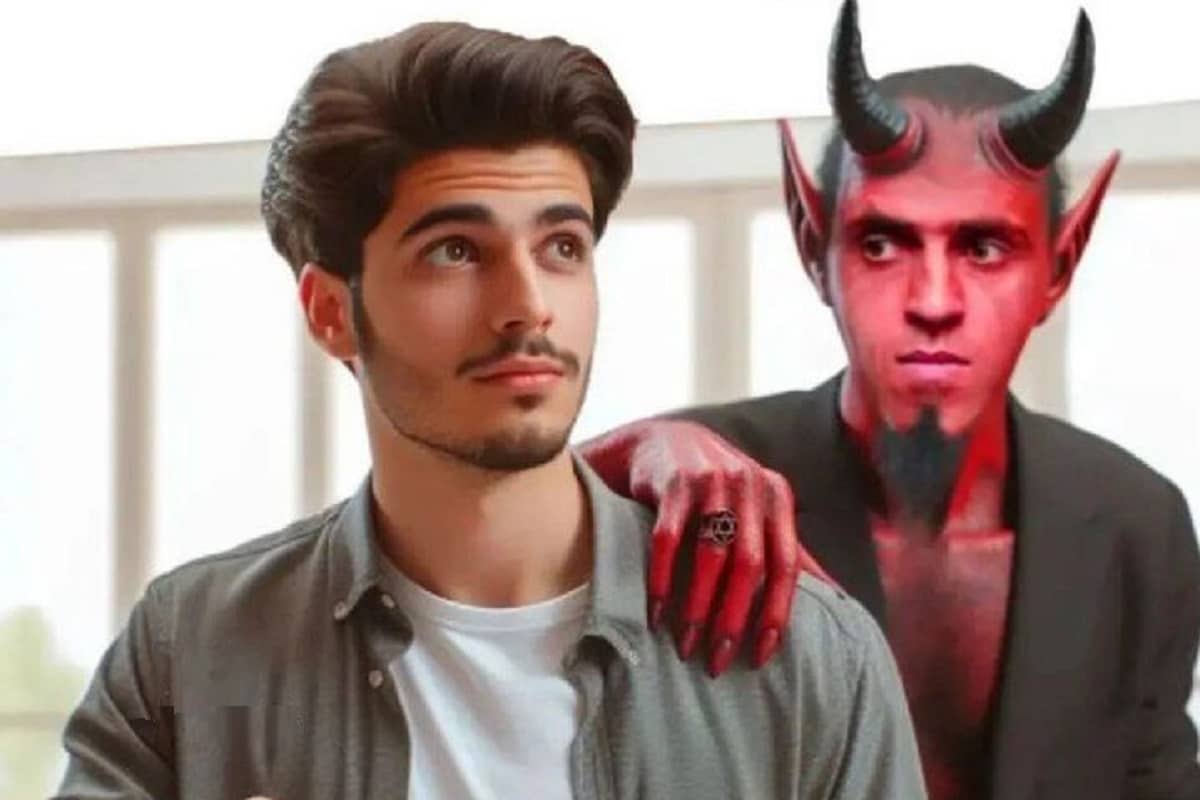 عکس| علی کریمی در نقش شیطان!