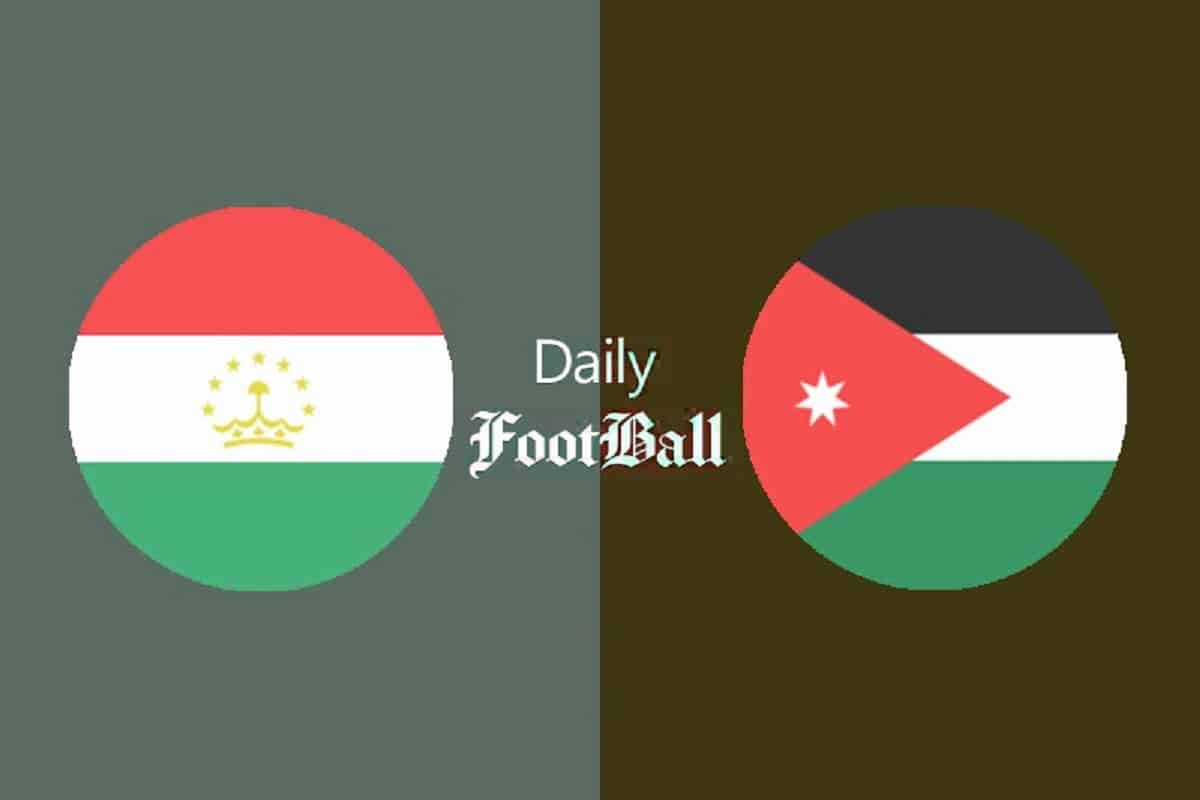 پخش زنده بازی تاجیکستان و اردن امروز جمعه 13 بهمن 1402