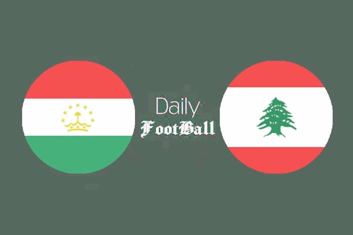 پخش زنده بازی تاجیکستان و لبنان امشب دوشنبه 2 بهمن 1402