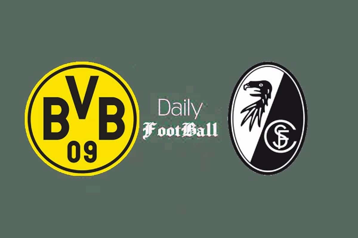 پخش زنده بازی دورتموند و فرایبورگ امشب جمعه 20 بهمن 1402