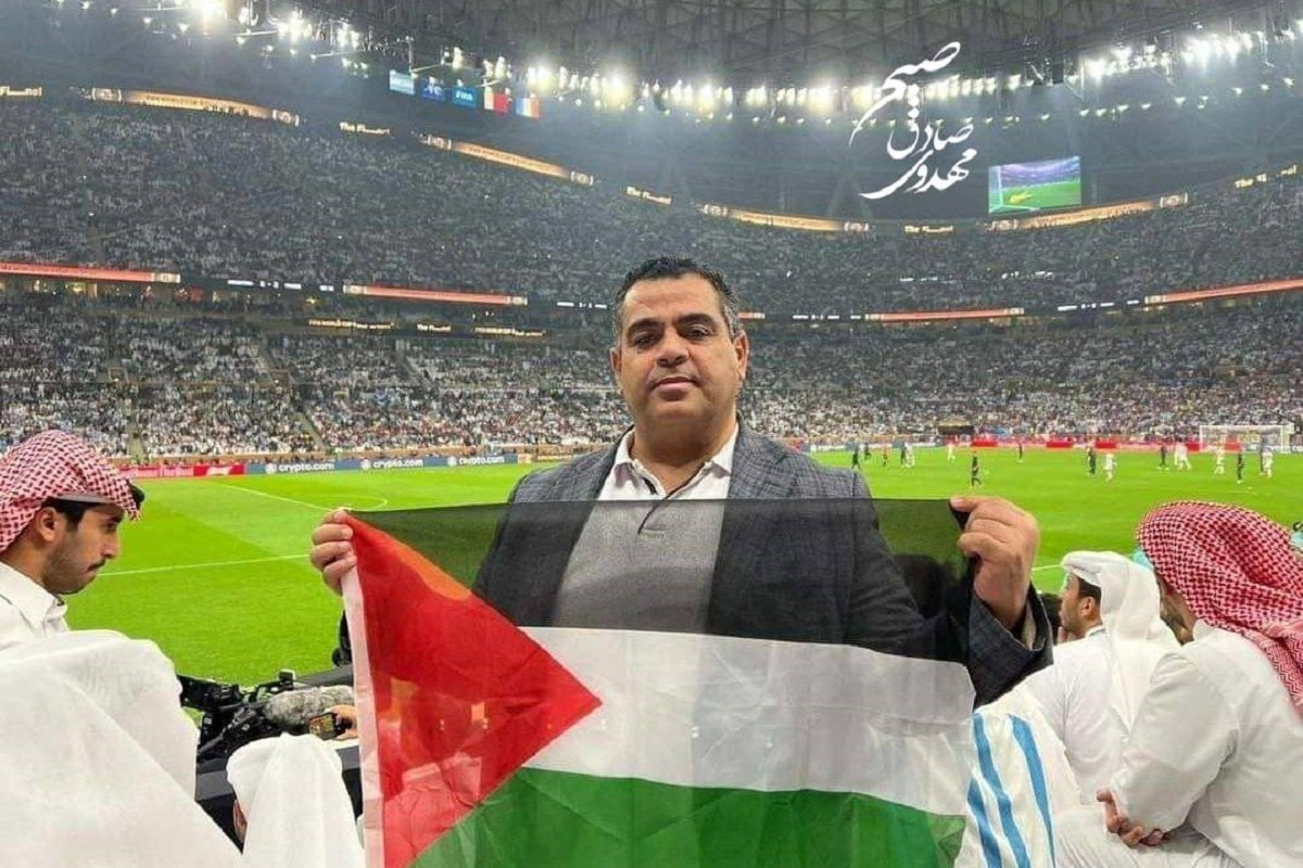 پسر اسماعیل هنیه تماشاگر بازی ایران و قطر بود؟