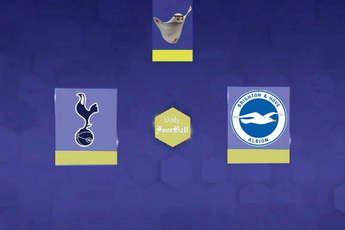 پخش زنده بازی تاتنهام و برایتون امشب شنبه 21 بهمن 1402