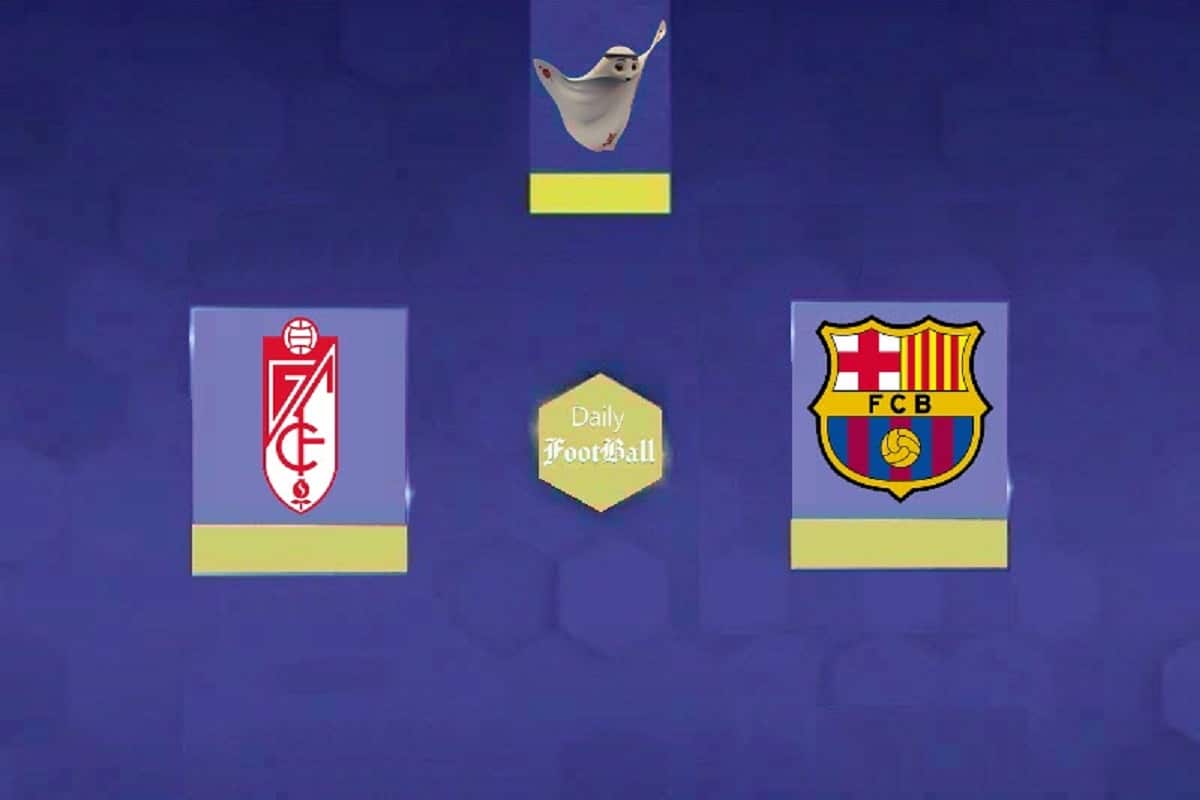 پخش زنده بازی بارسلونا و گرانادا امشب یکشنبه 22 بهمن 1402