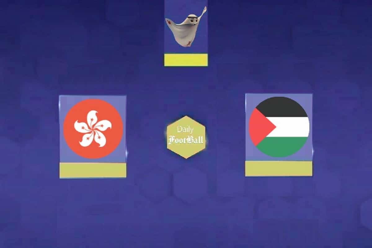 پخش زنده بازی هنگ کنگ و فلسطین امشب سه شنبه 3 بهمن 1402