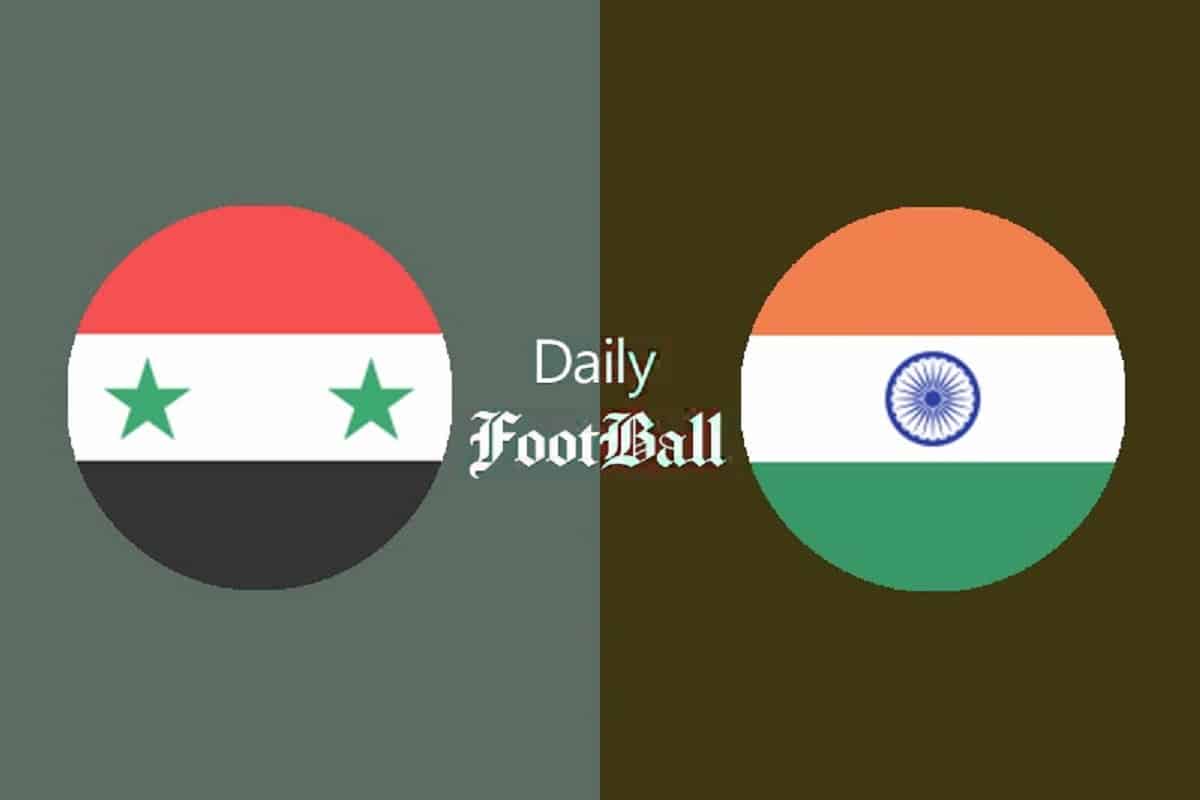 پخش زنده بازی سوریه و هند امروز سه شنبه 3 بهمن 1402