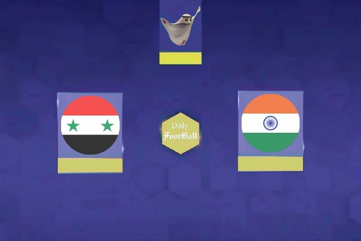 پخش زنده بازی سوریه و هند امروز سه شنبه 3 بهمن 1402