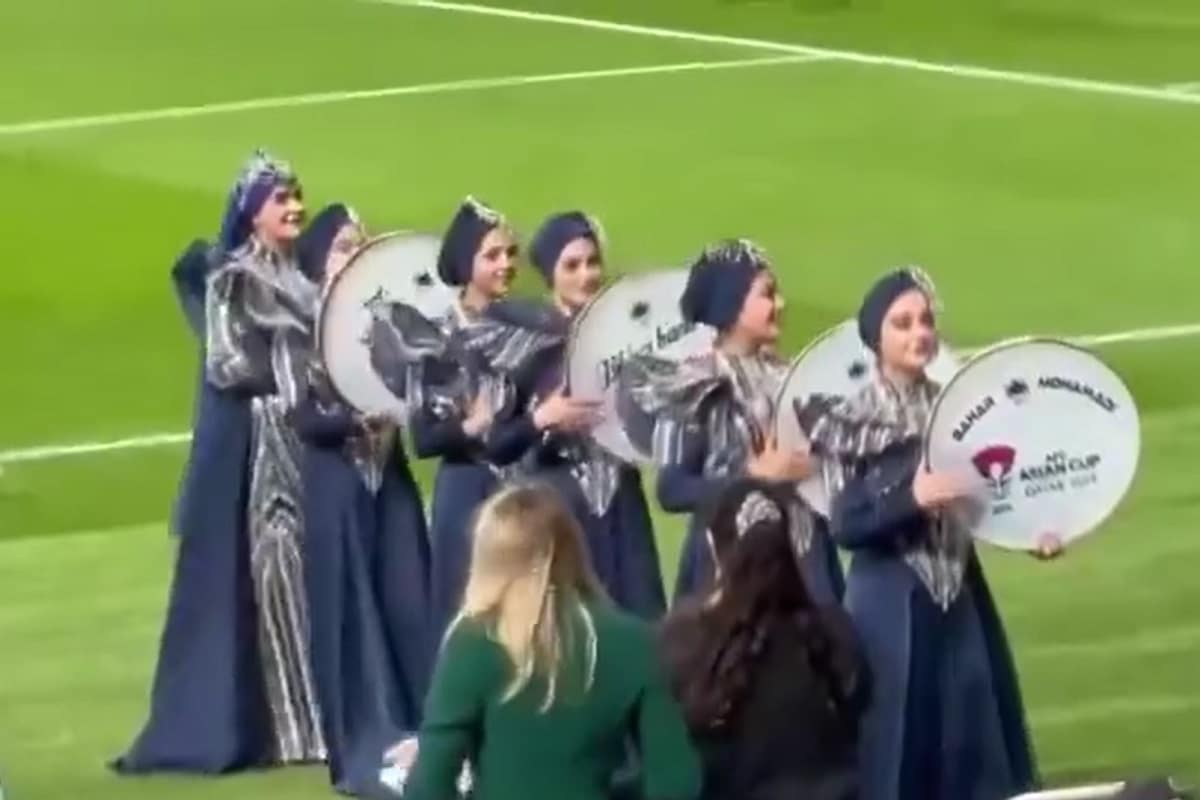 فیلم| هنجارشکنی زنان دف نواز ایرانی در قطر مقابل چشمان مسئولان فدراسیون فوتبال
