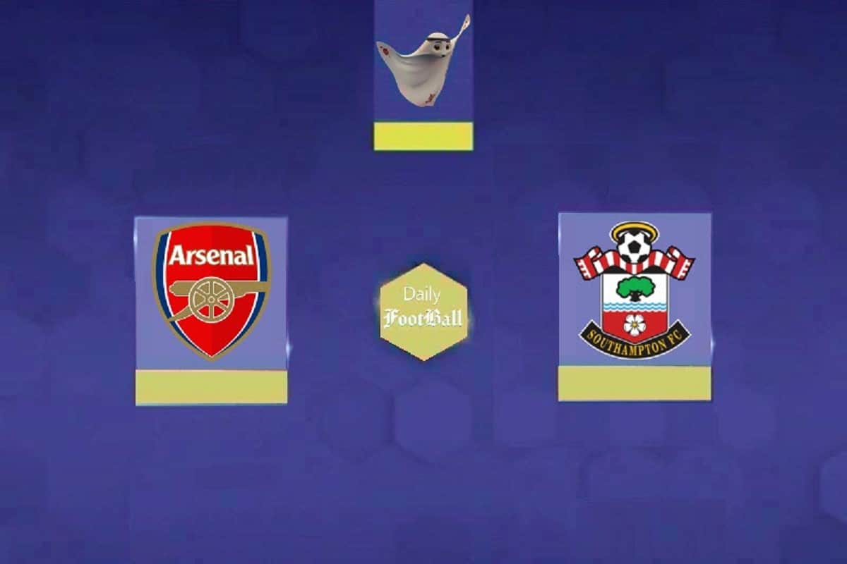 پخش زنده بازی آرسنال و ساوتهمپتون امشب جمعه 1 اردیبهشت 1402