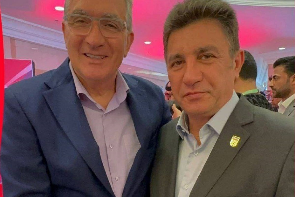 عکس| امیر قلعه نویی در کنار برانکو ایوانکوویچ