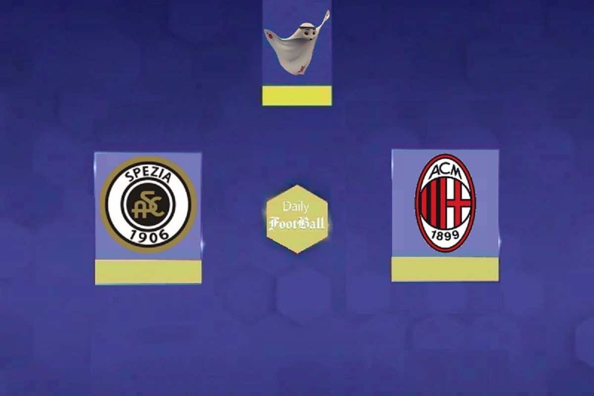 پخش زنده بازی میلان و اسپتزیا امشب شنبه 23 اردیبهشت 1402