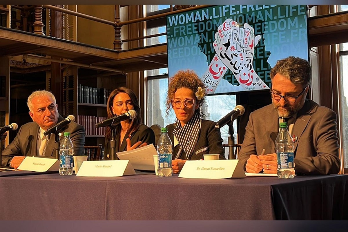 فیلم| وقتی رضا پهلوی با عادل فردوسی پور هماهنگ نیست!