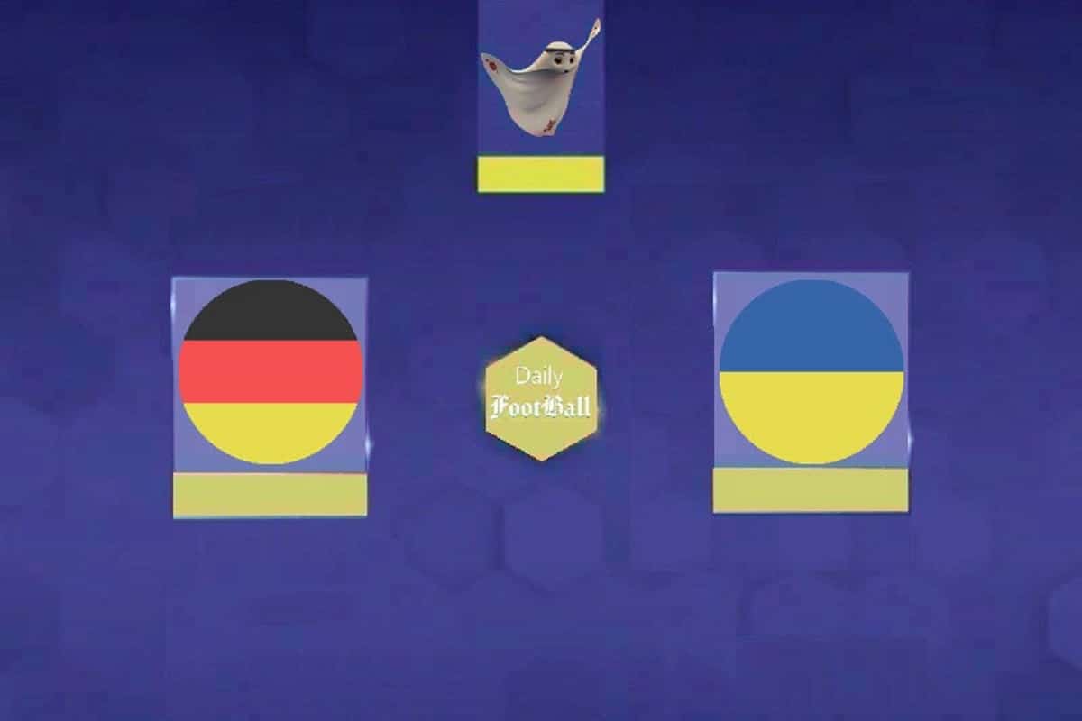 نتیجه بازی دوستانه آلمان و اوکراین دیشب دوشنبه 22 خرداد 1402