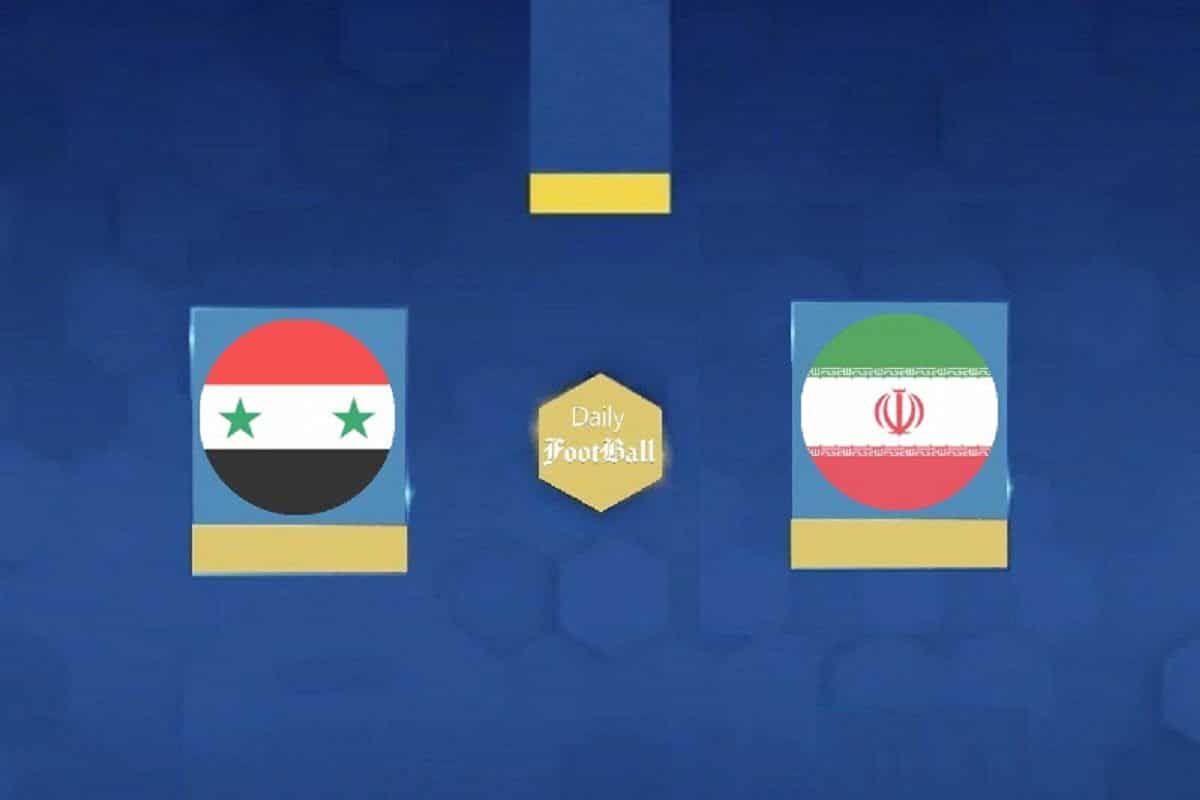 نتیجه بازی دوستانه تیم ملی امید ایران و سوریه امشب چهارشنبه 24 خرداد 1402