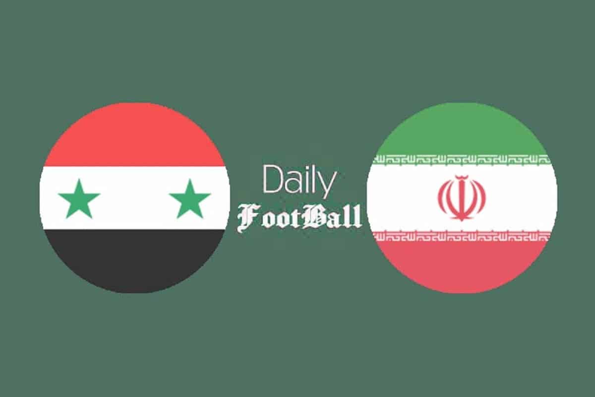 پخش زنده بازی تیم ملی امید ایران و سوریه امشب چهارشنبه 24 خرداد 1402