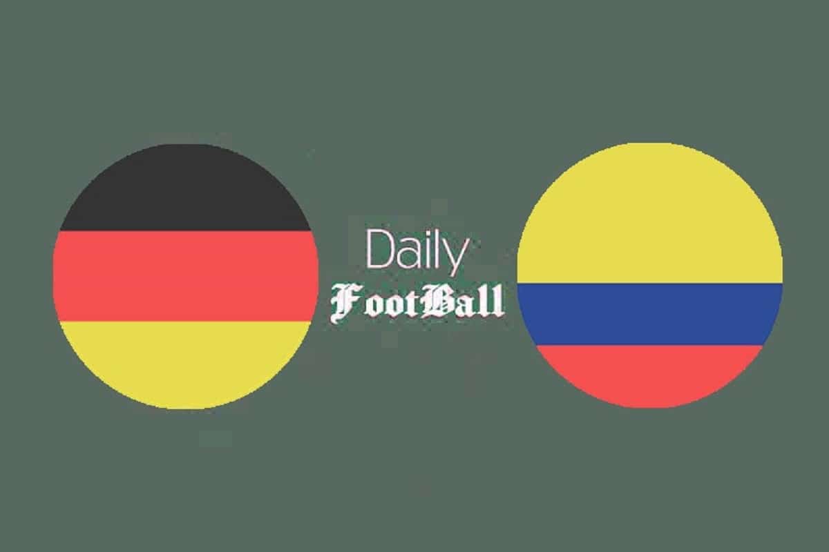 پخش زنده بازی آلمان و کلمبیا امشب سه شنبه 30 خرداد 1402