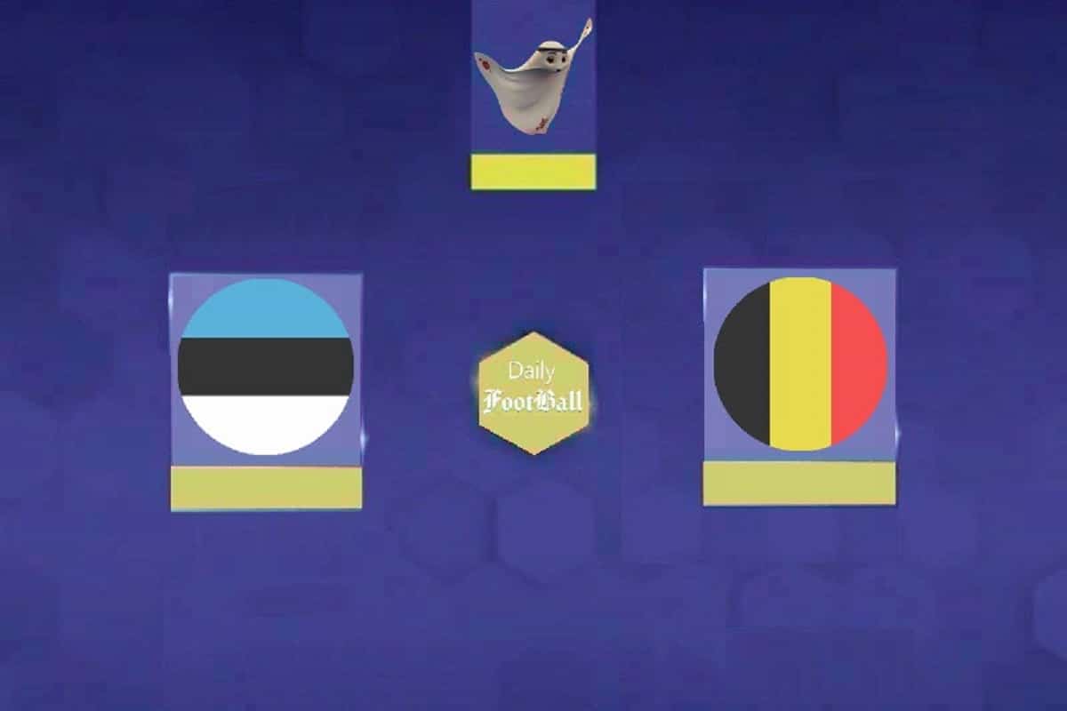 نتیجه بازی بلژیک و استونی در مرحله گروهی انتخابی یورو 2024