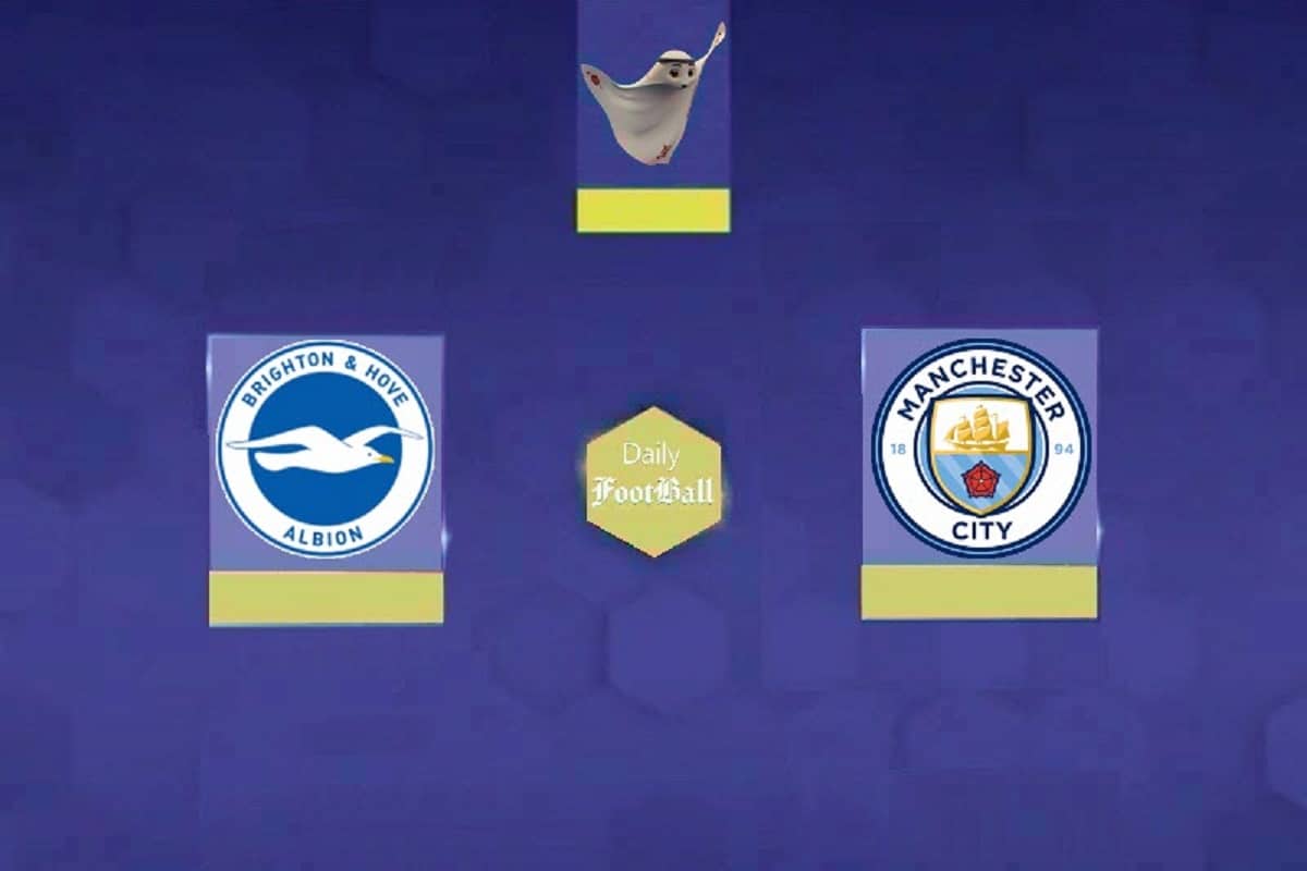 نتیجه بازی منچسترسیتی و برایتون| توقف سیتیزن ها در هفته 32 لیگ برتر انگلیس