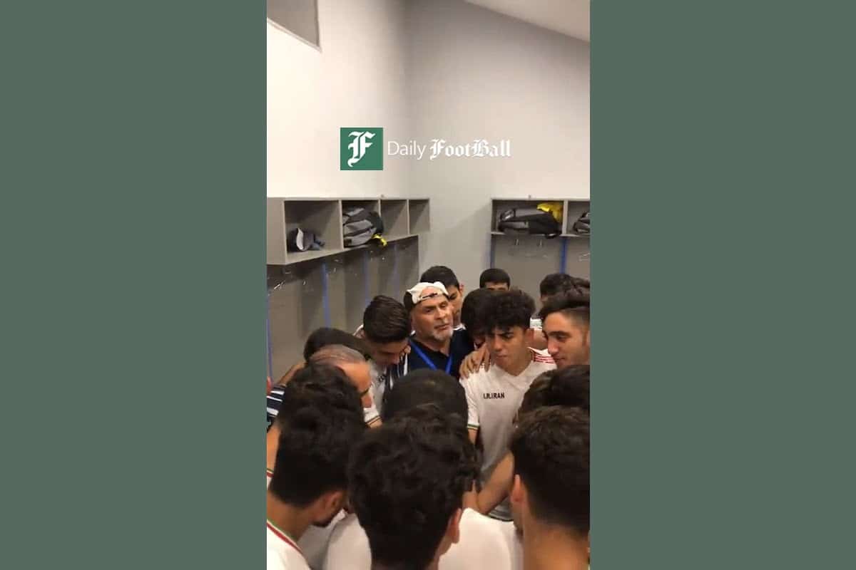 فیلم| نوجوانان ایران با این ذکر به جام جهانی 2023 صعود کردند