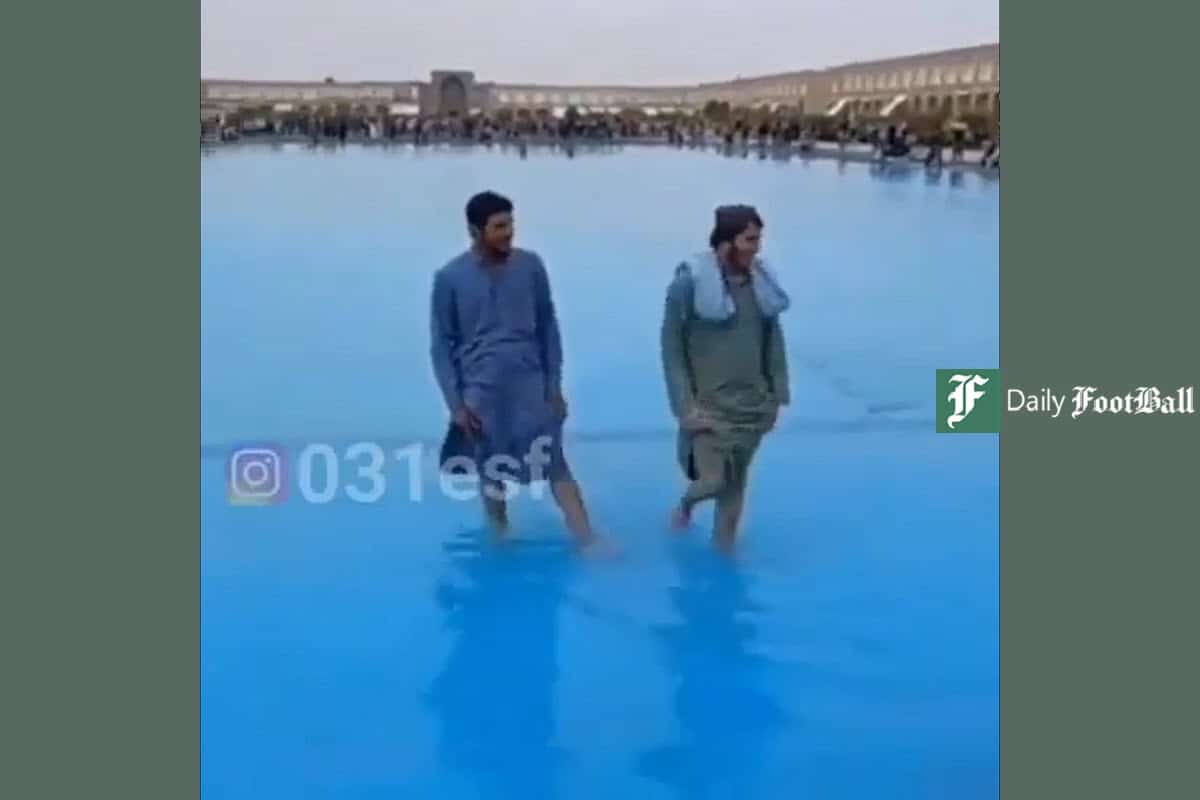 فیلم| حرکت زشت علیرضا نیکبخت واحدی در زمین فوتبال