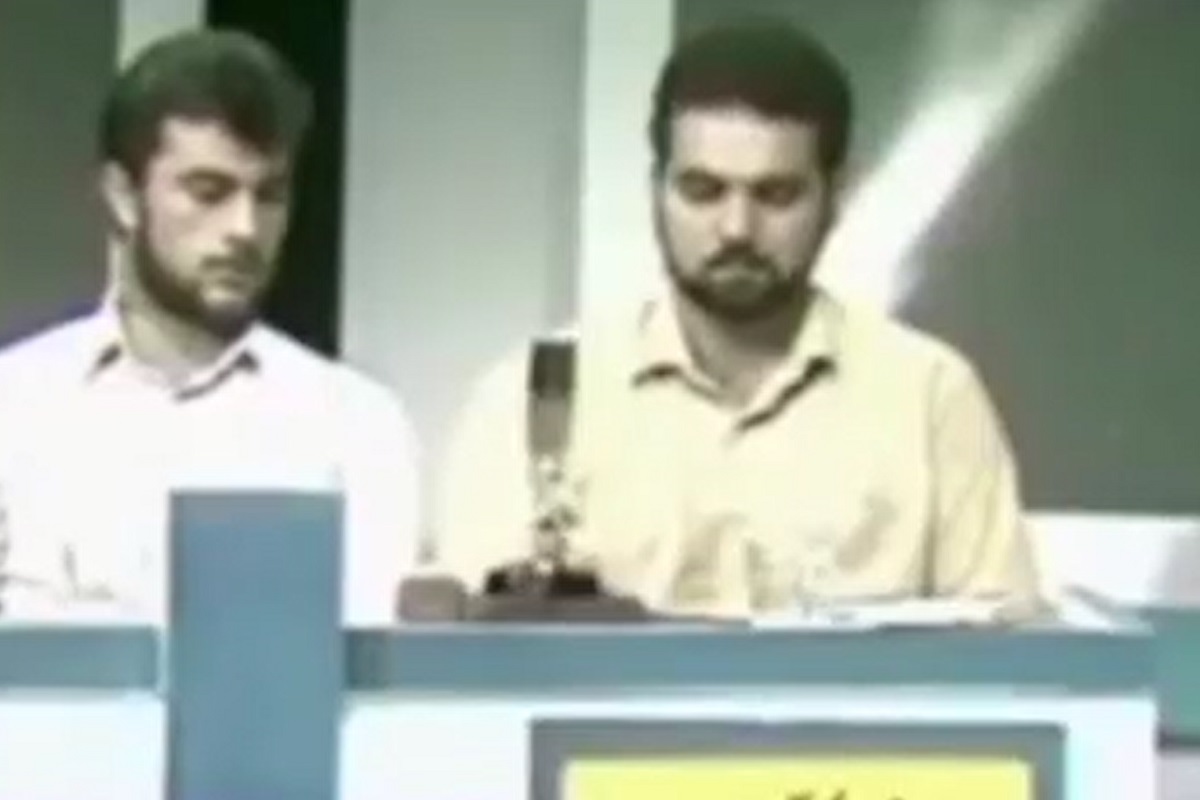 فیلم| تصاویر جالب و زیرخاکی از جواد خیابانی در تلویزیون