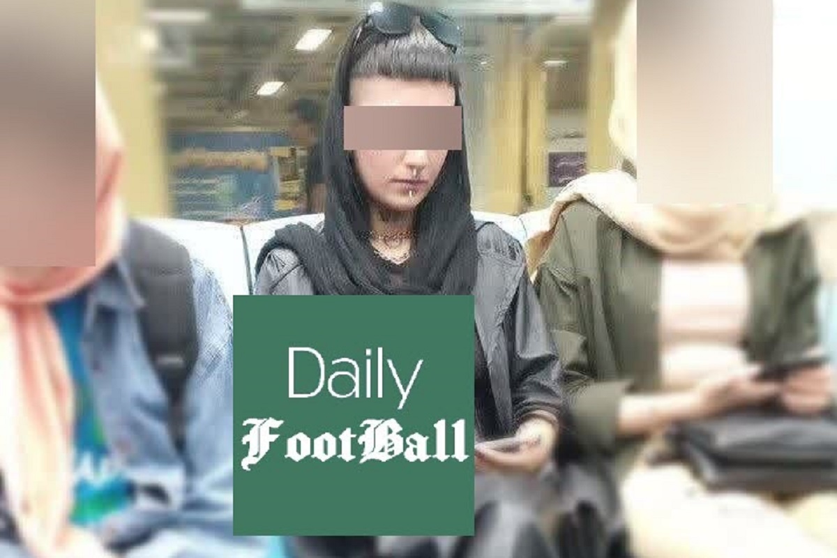 عکس| کشف حجاب و هنجارشکنی بازیکن تیم ملی فوتبال زنان ایران