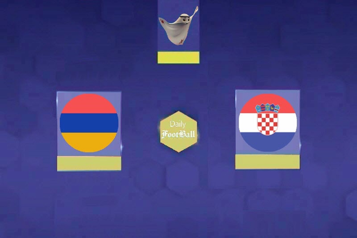 نتیجه بازی کرواسی و ارمنستان در مرحله گروهی انتخابی یورو 2024