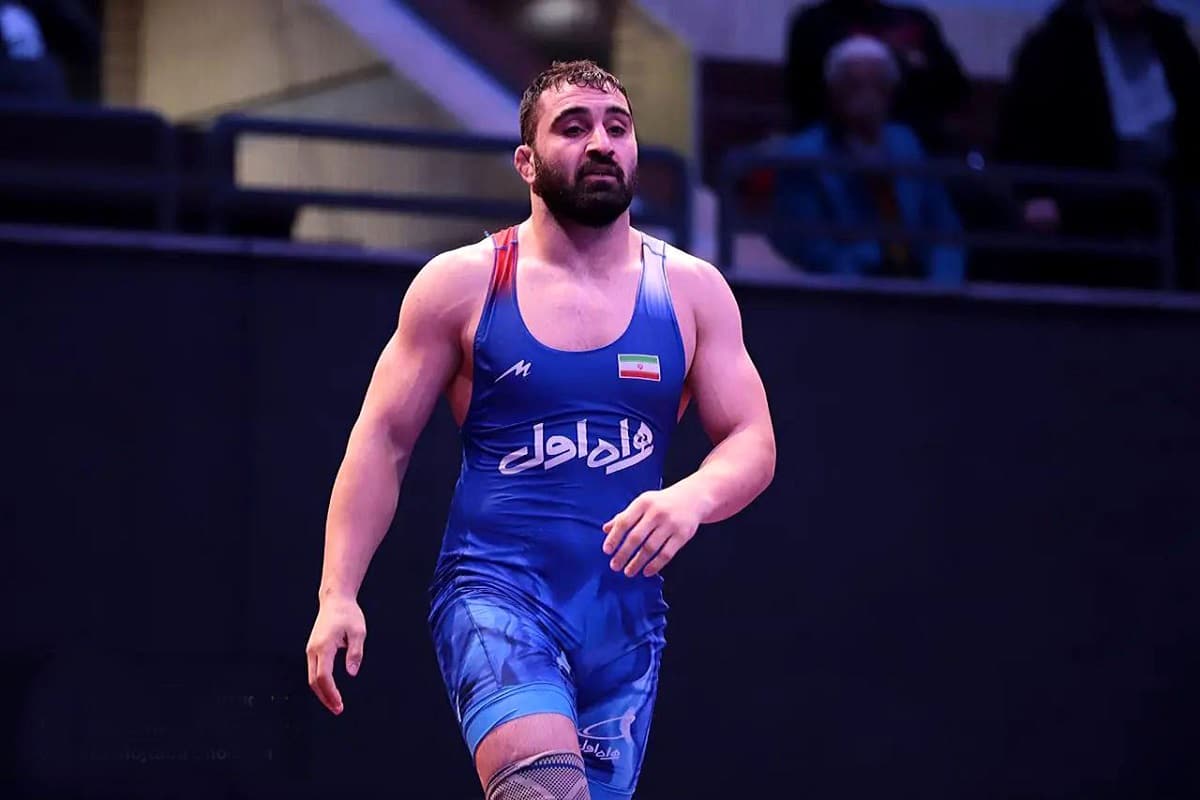 فیلم| مسابقه مجتبی گلیج با حریف ژاپنی در مسابقات کشتی آزاد قهرمانی جهان 2023