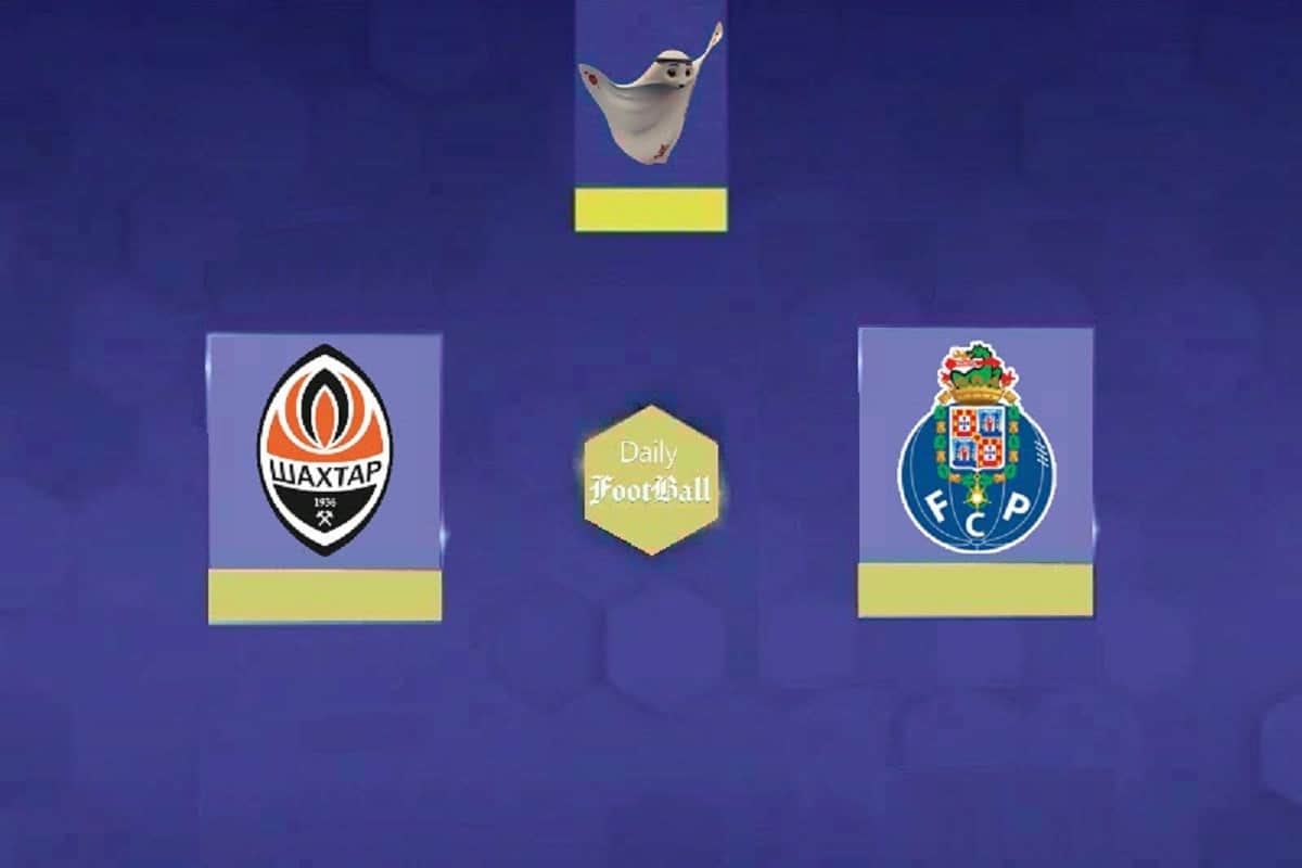 پخش زنده بازی پورتو و شاختار دونتسک امشب سه شنبه 28 شهریور 1402