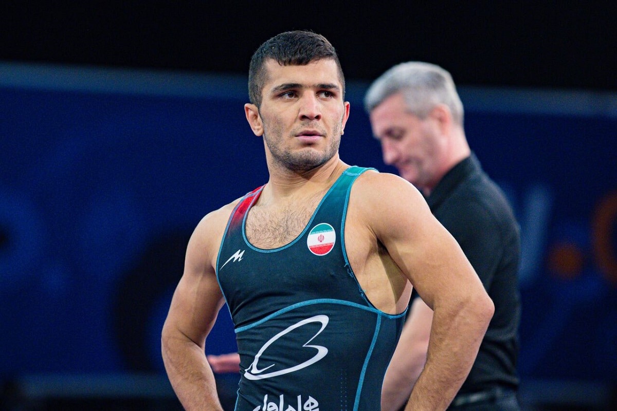 فیلم| مسابقه پویا دادمرز با حریف قزاقستانی در رده بندی مسابقات کشتی فرنگی قهرمانی جهان 2023