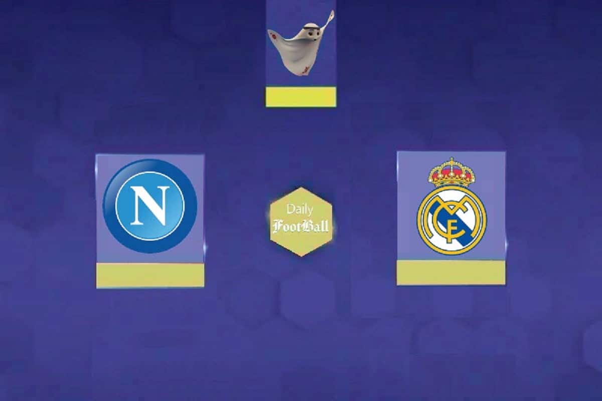 پخش زنده بازی رئال مادرید و ناپولی امشب سه شنبه 11 مهر 1402