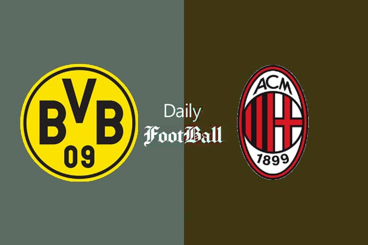 پخش زنده بازی دورتموند و میلان امشب چهارشنبه 12 مهر 1402