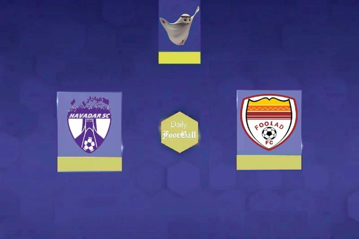 پخش زنده بازی هوادار و فولاد خوزستان امروز جمعه 14 مهر 1402