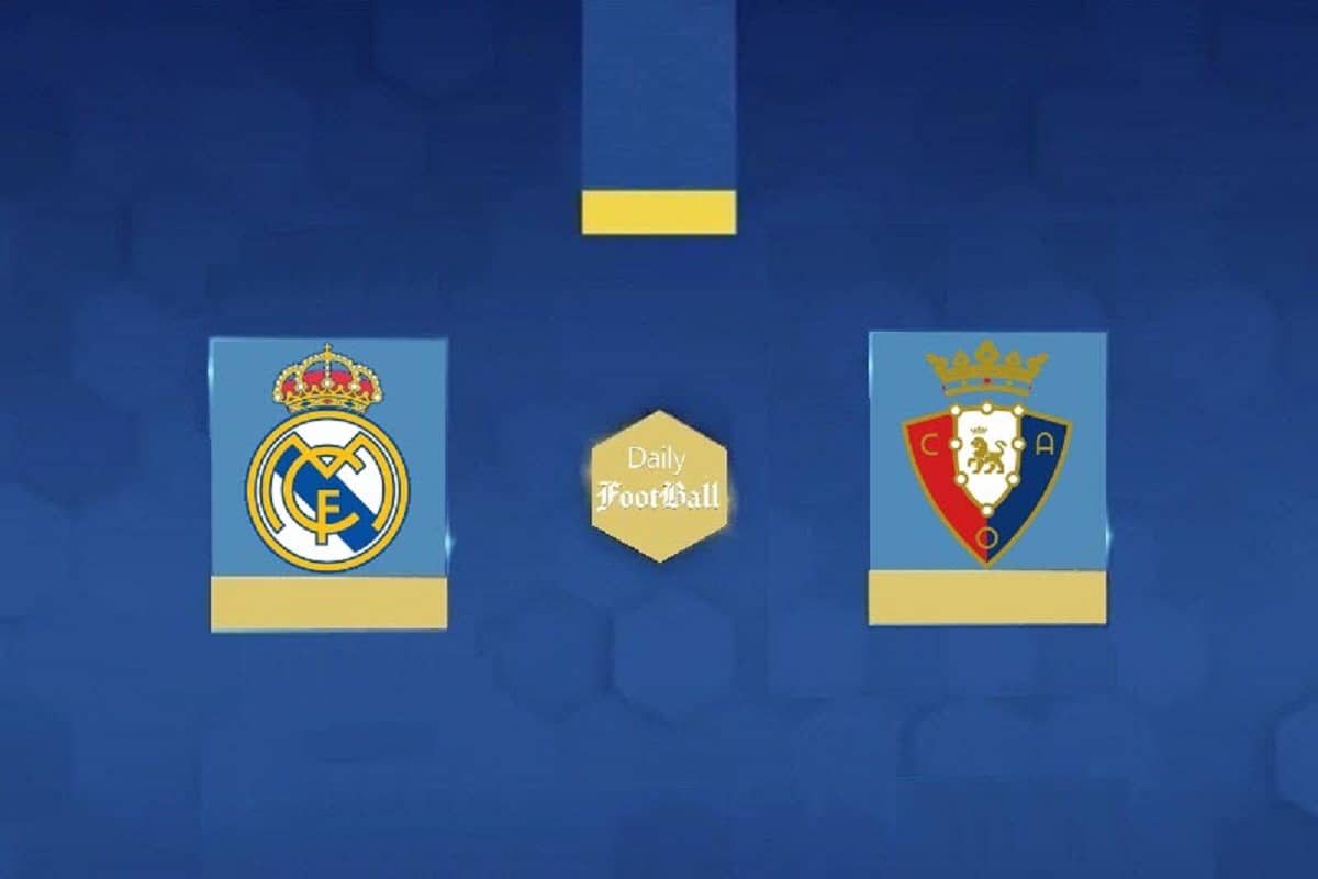 پخش زنده بازی رئال مادرید و اوساسونا امروز شنبه 15 مهر 1402