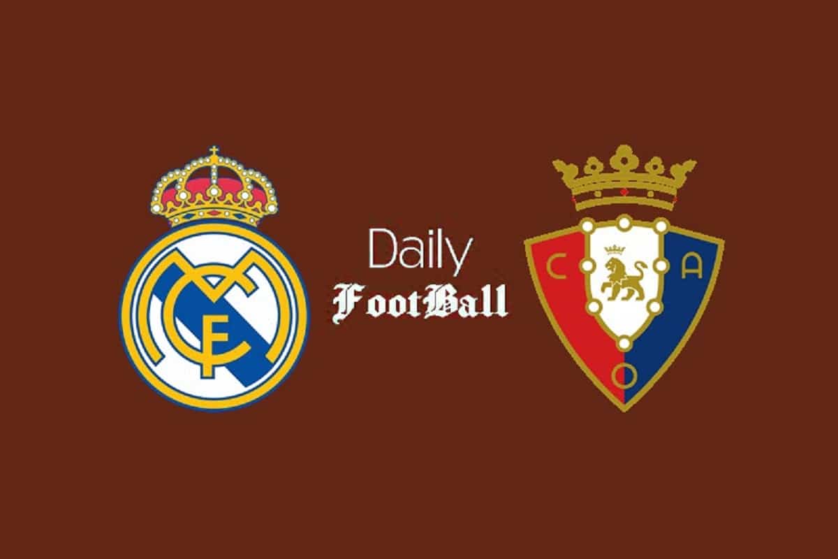 ساعت بازی رئال مادرید و اوساسونا امروز شنبه 15 مهر 1402