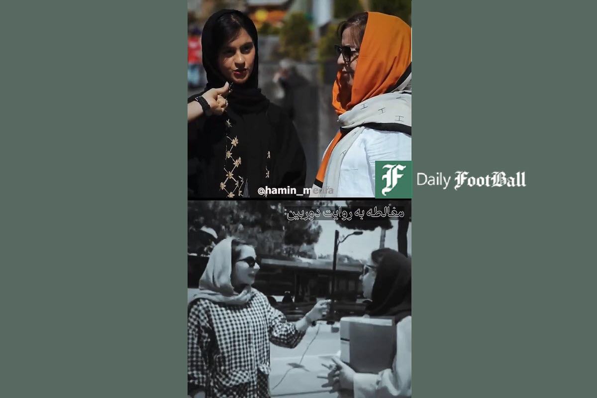 فیلم| تحویل پیراهن رونالدو به فاطمه حمامی توسط تکاور کلاه سبز ارتش