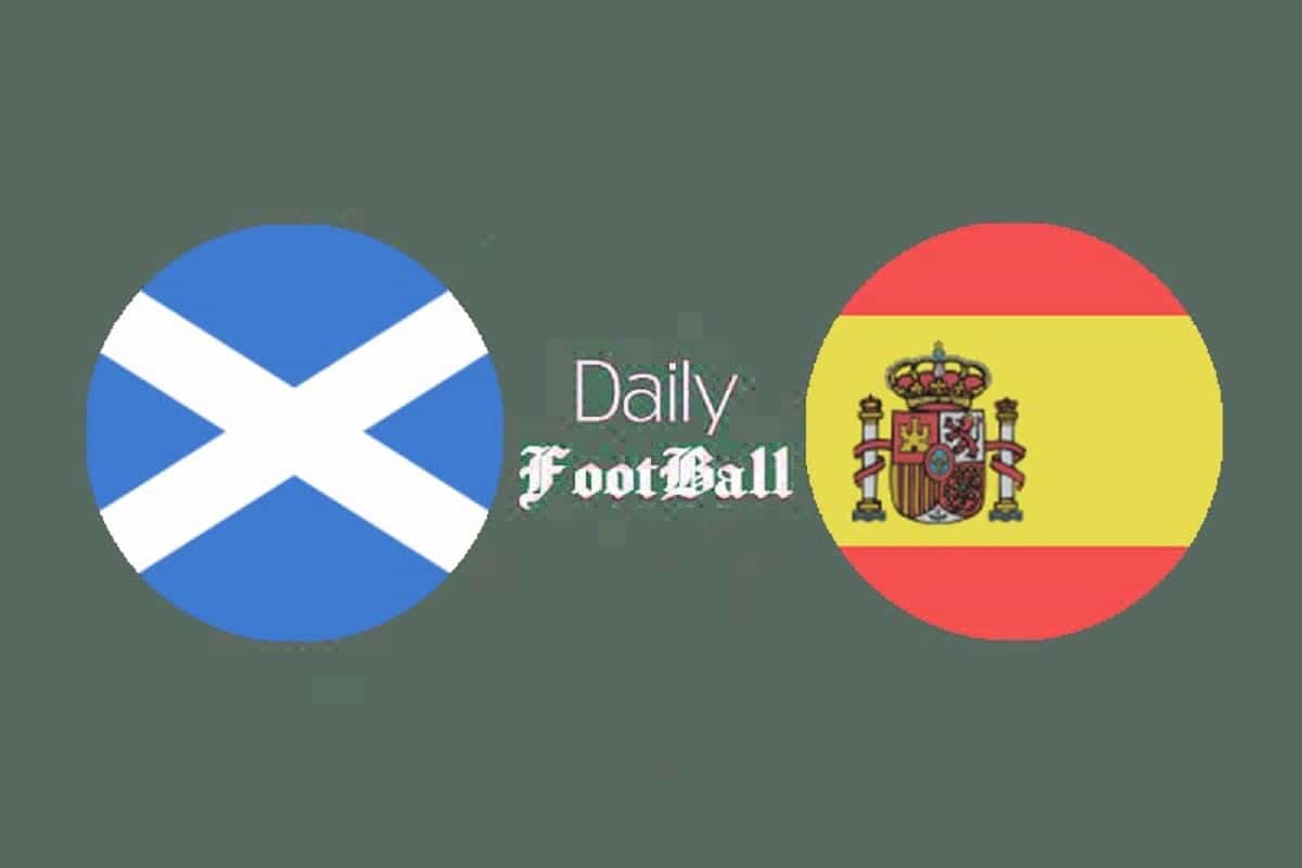 پخش زنده بازی اسپانیا و اسکاتلند امشب پنجشنبه 20 مهر 1402