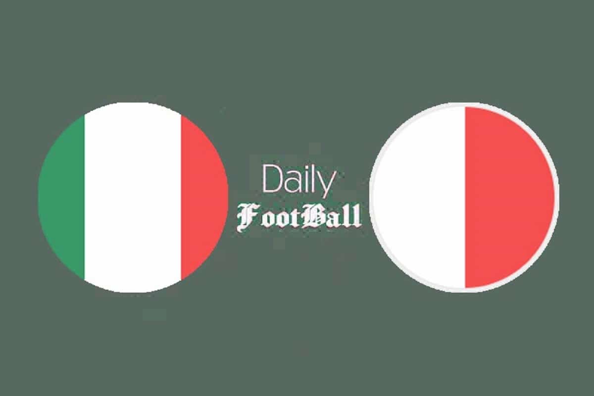 پخش زنده بازی ایتالیا و مالت امشب شنبه 22 مهر 1402