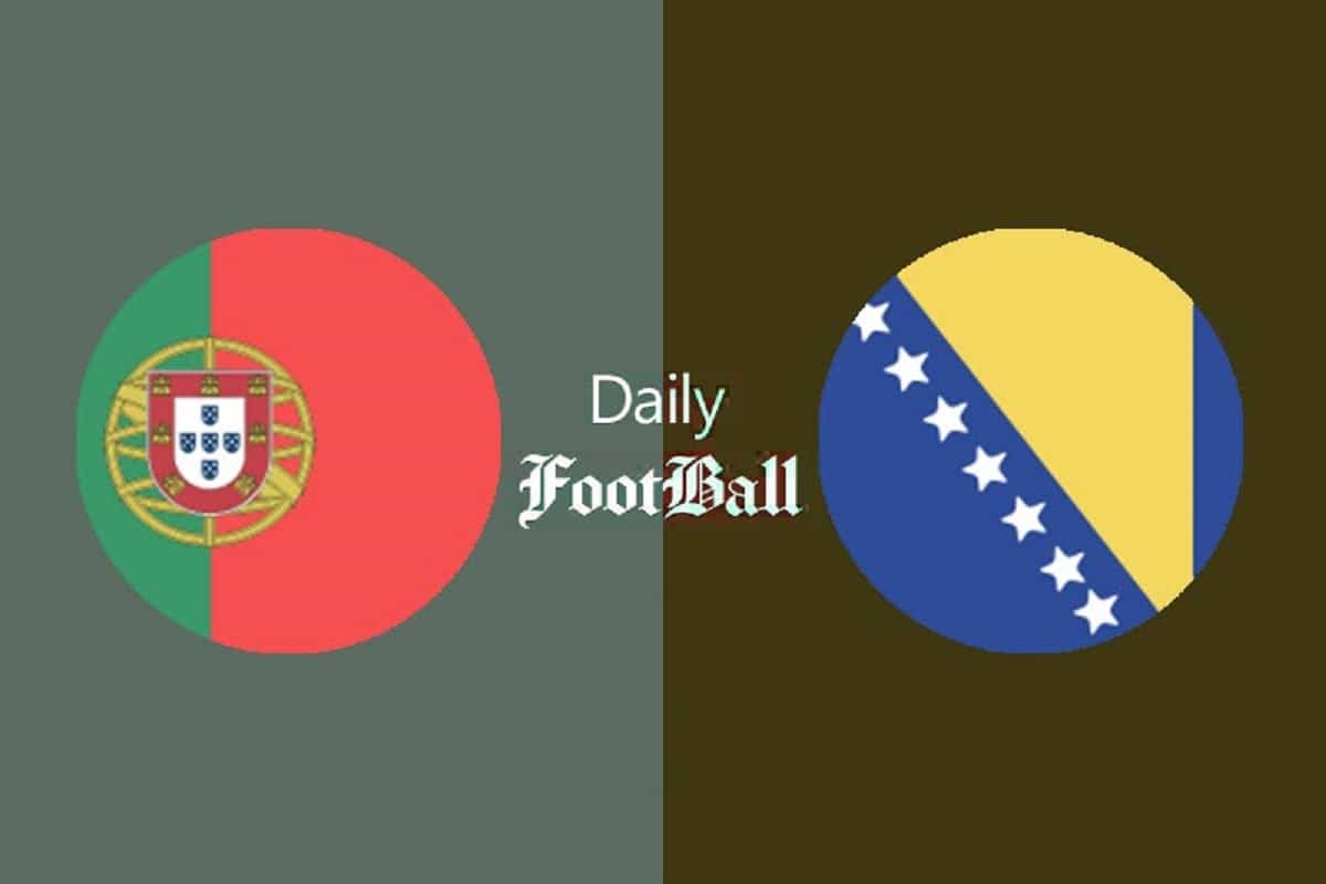 پخش زنده بازی پرتغال و بوسنی امشب دوشنبه 24 مهر 1402